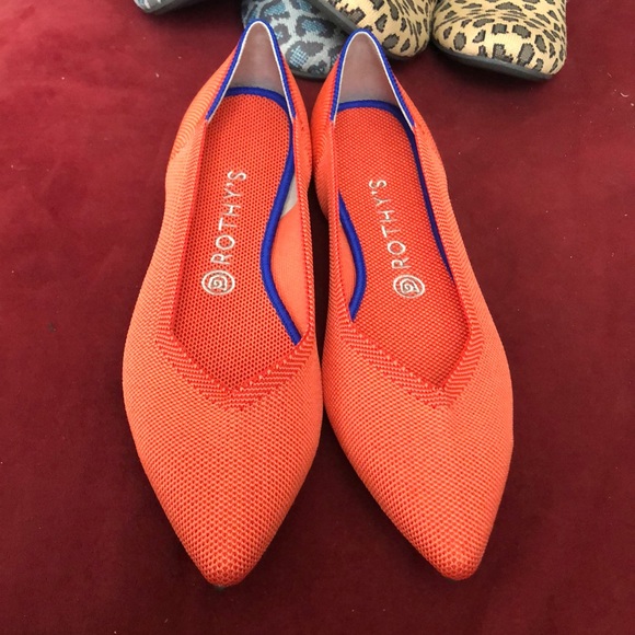 Rothy's Shoes Rothys Retired Persimmon Rothys Points New Poshmark